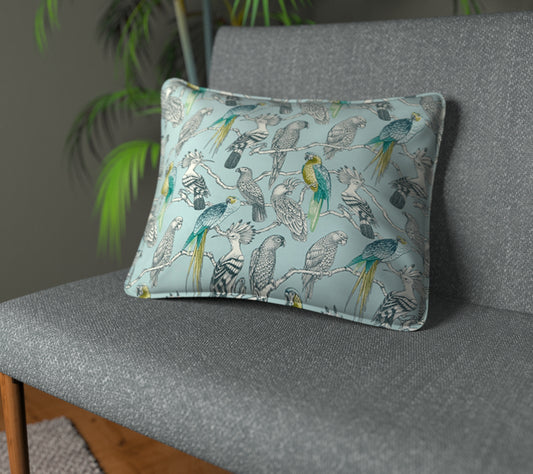 Aviary Reef Piped Cushion