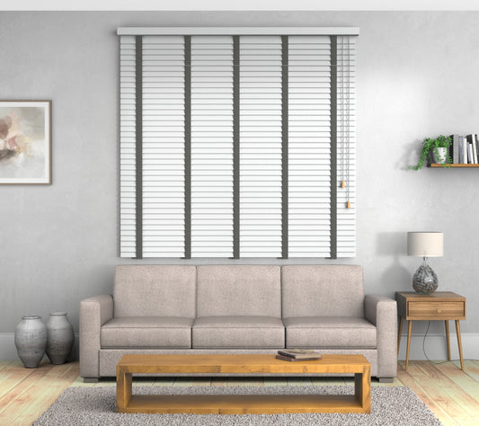 White Venetian Blind