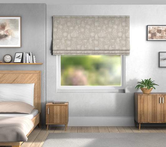 Chervil Clay Default Roman Blind