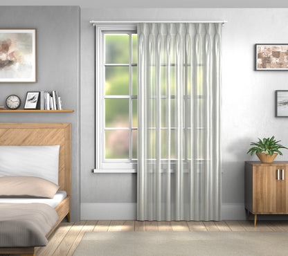 Cirrus Mink Triple Pleat Curtain