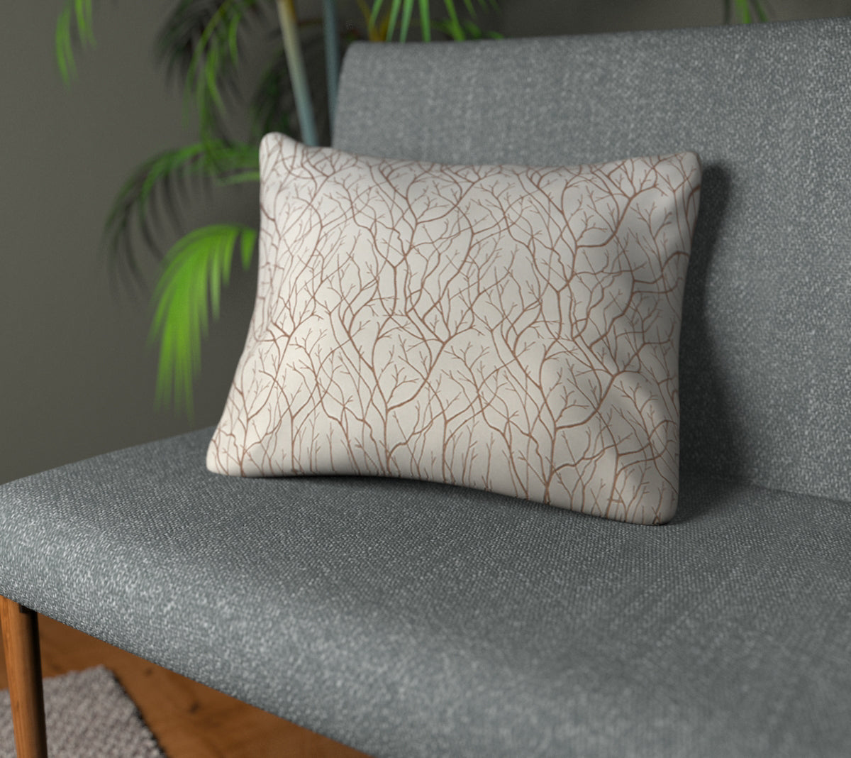 Cuerden Wildrose Plain Cushion
