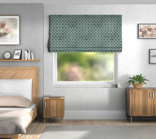 Dara Ocean Default Roman Blind