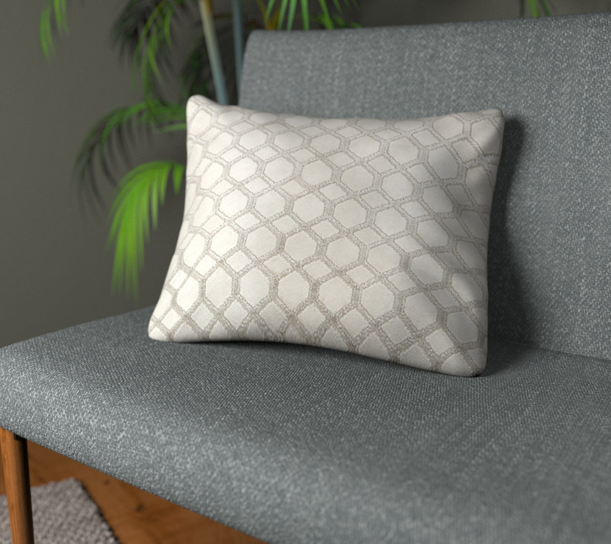 Dara Pebble Plain Cushion