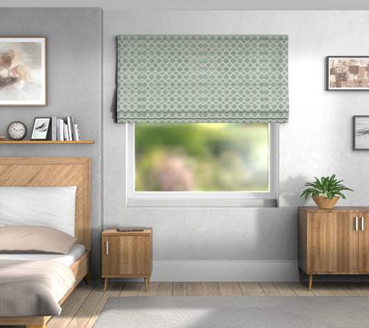 Dara Saltwater Default Roman Blind