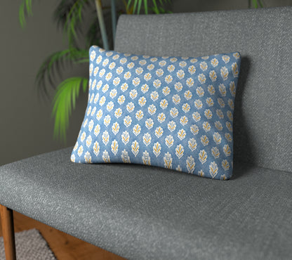Sessile Leaf Cornflower Plain Cushion