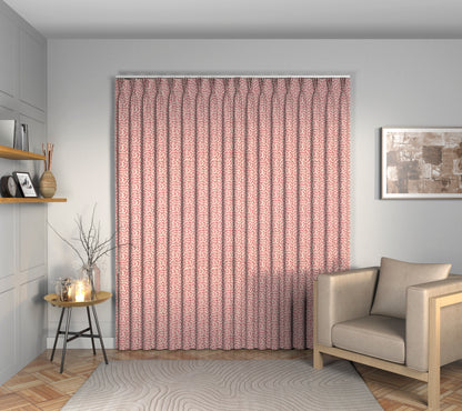 Truffle Damson Triple Pleat Curtain