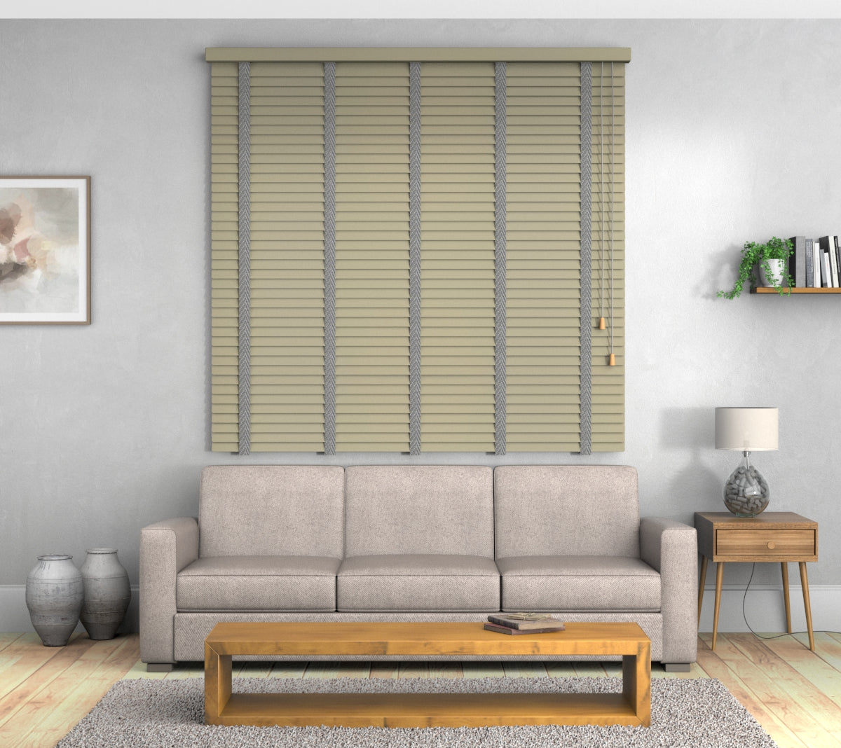 Cream Venetian Blind