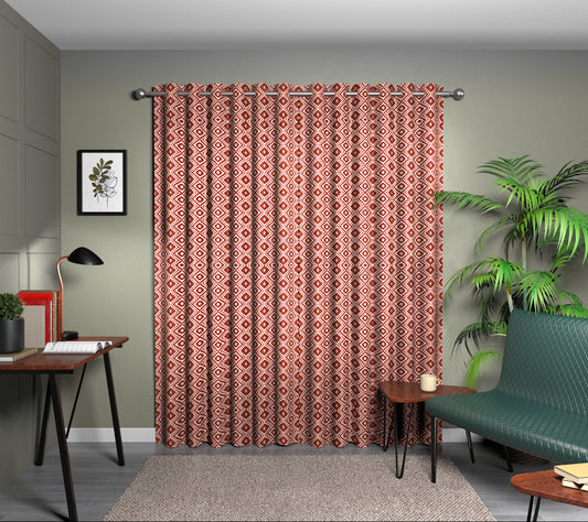 Kelim Madder Eyelet Curtain