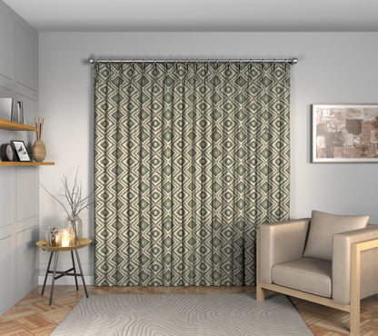 Kelim Opal Double Pleat Curtain