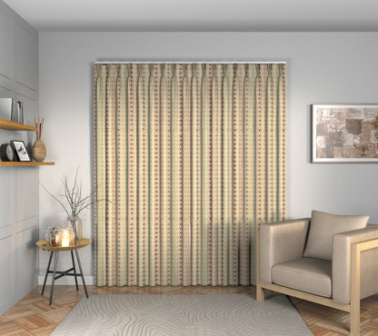 Mossi Tyrian Triple Pleat Curtain