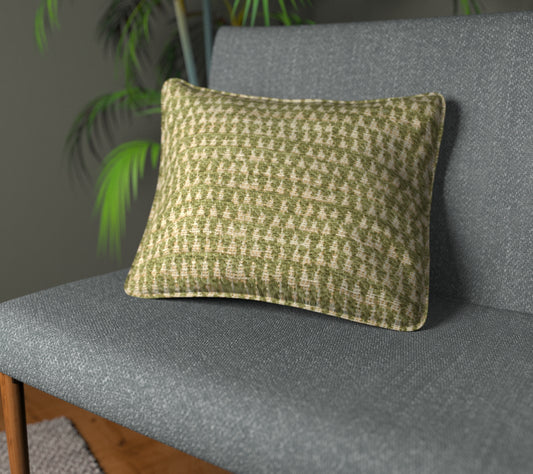 Merrington 232022 Olive Piped Cushion