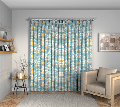 Sailor Pacific Double Pleat Curtain