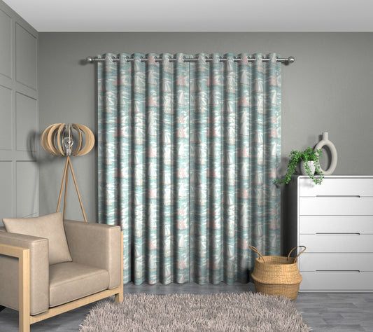 Sailor Sky Eyelet Curtain
