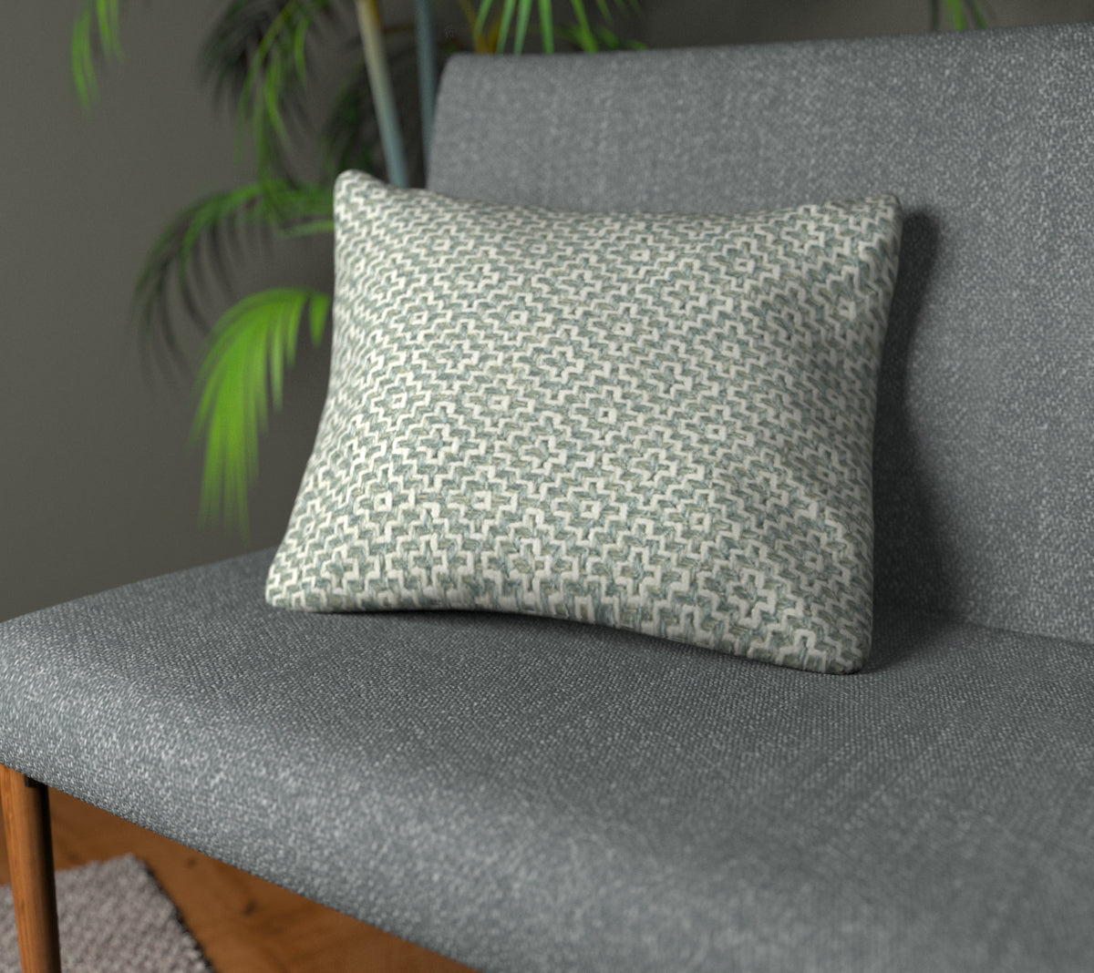 Linden Mineral Plain Cushion