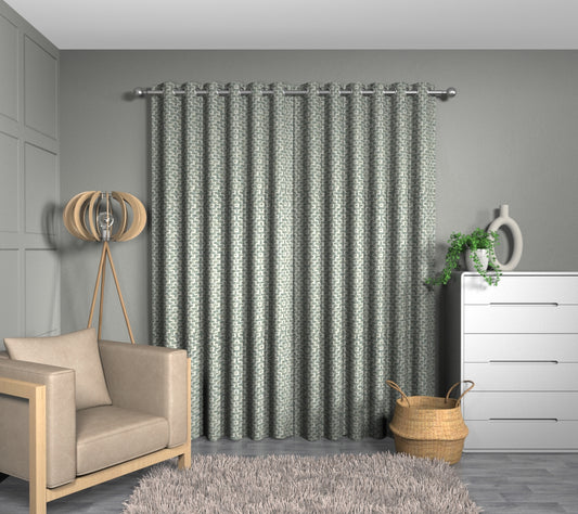 Linden Mineral Eyelet Curtain
