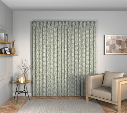 Linden Mineral Triple Pleat Curtain
