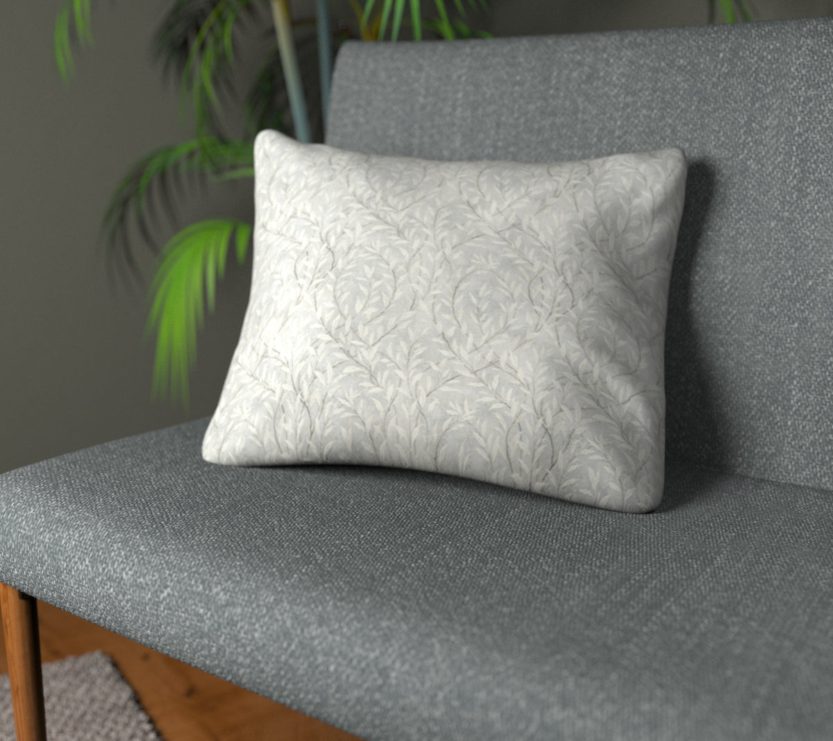 Osier Dove/Grey Plain Cushion
