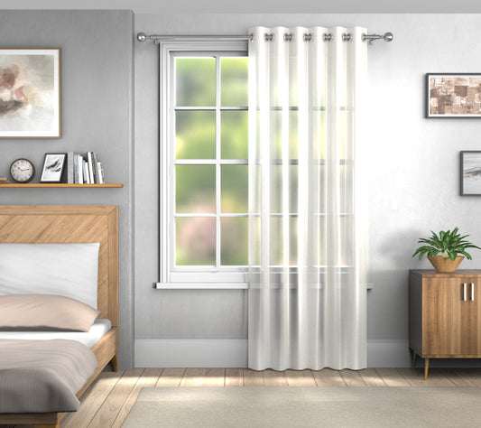 Delis Chalk Eyelets Curtain