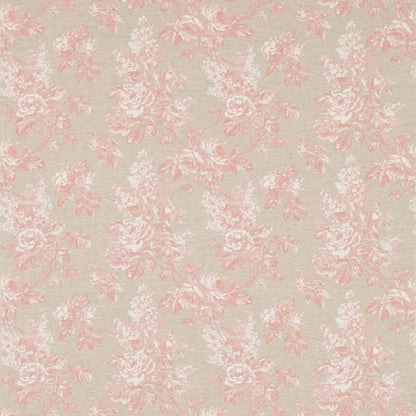 Sorilla Damask Shell Pink/Linen Fabric Sample