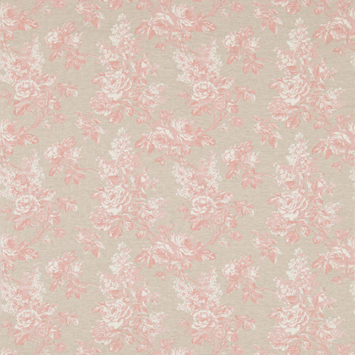Sorilla Damask Shell Pink/Linen Fabric Sample