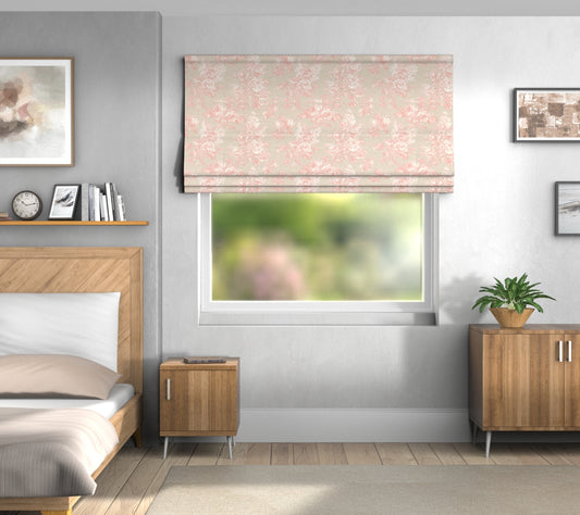 Sorilla Damask Shell Pink/Linen
