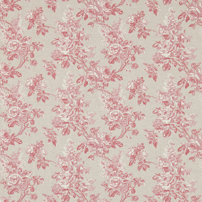 Sorilla Damask Rose/Linen Fabric Sample