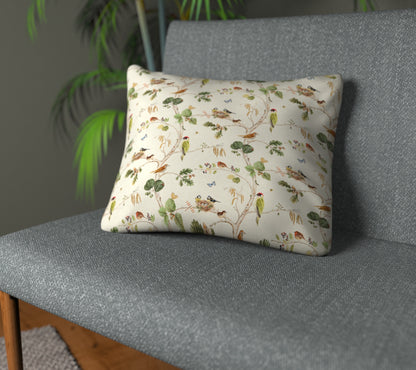 Woodland Chorus Linen/Multi Plain Cushion