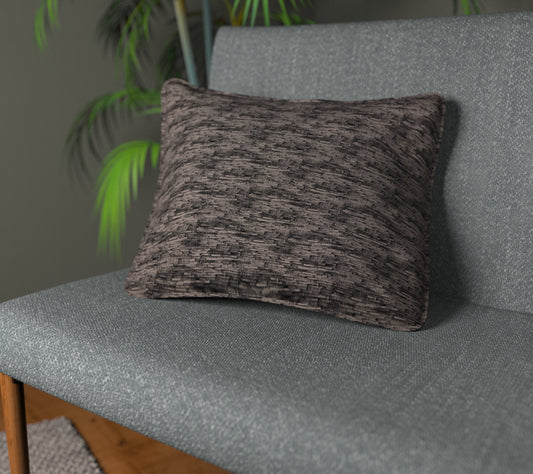 Ellary Charcoal Piped Cushion