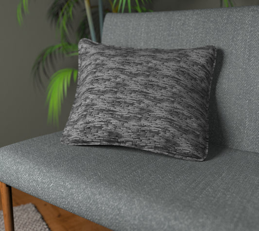 Ellary Smoke Piped Cushion