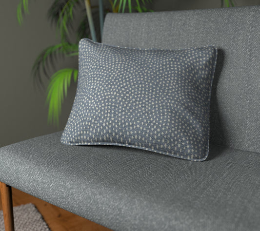 Nebula Charcoal Piped Cushion