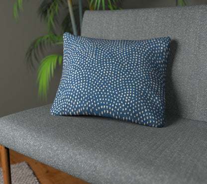 Nebula Denim Plain Cushion