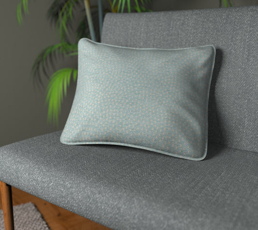 Nebula Duckegg Piped Cushion