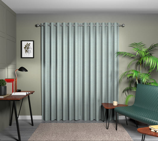 Nebula Duckegg Eyelet Curtain