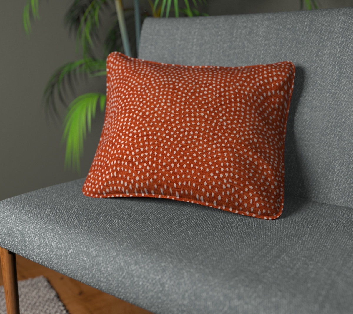 Nebula Spice Piped Cushion