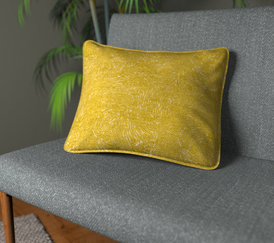 Levante Chartreuse Piped Cushion