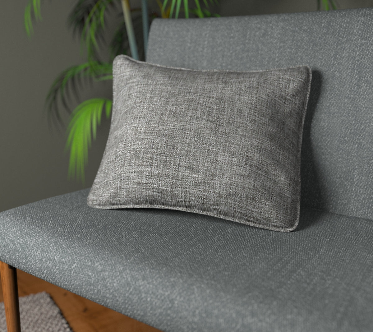 Kelso Birch Piped Cushion