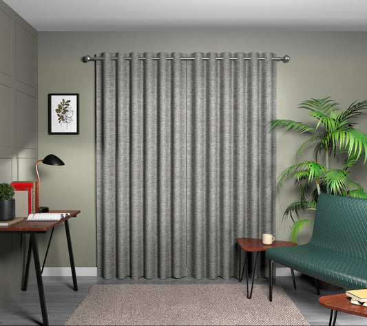 Kelso Birch Eyelet Curtain