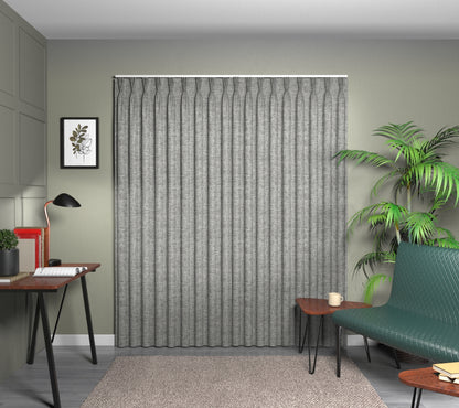 Kelso Birch Triple Pleat Curtain