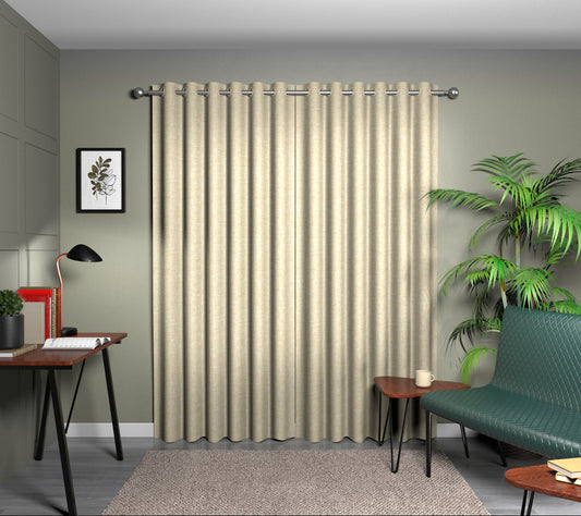Kelso Buttercup Eyelet Curtain
