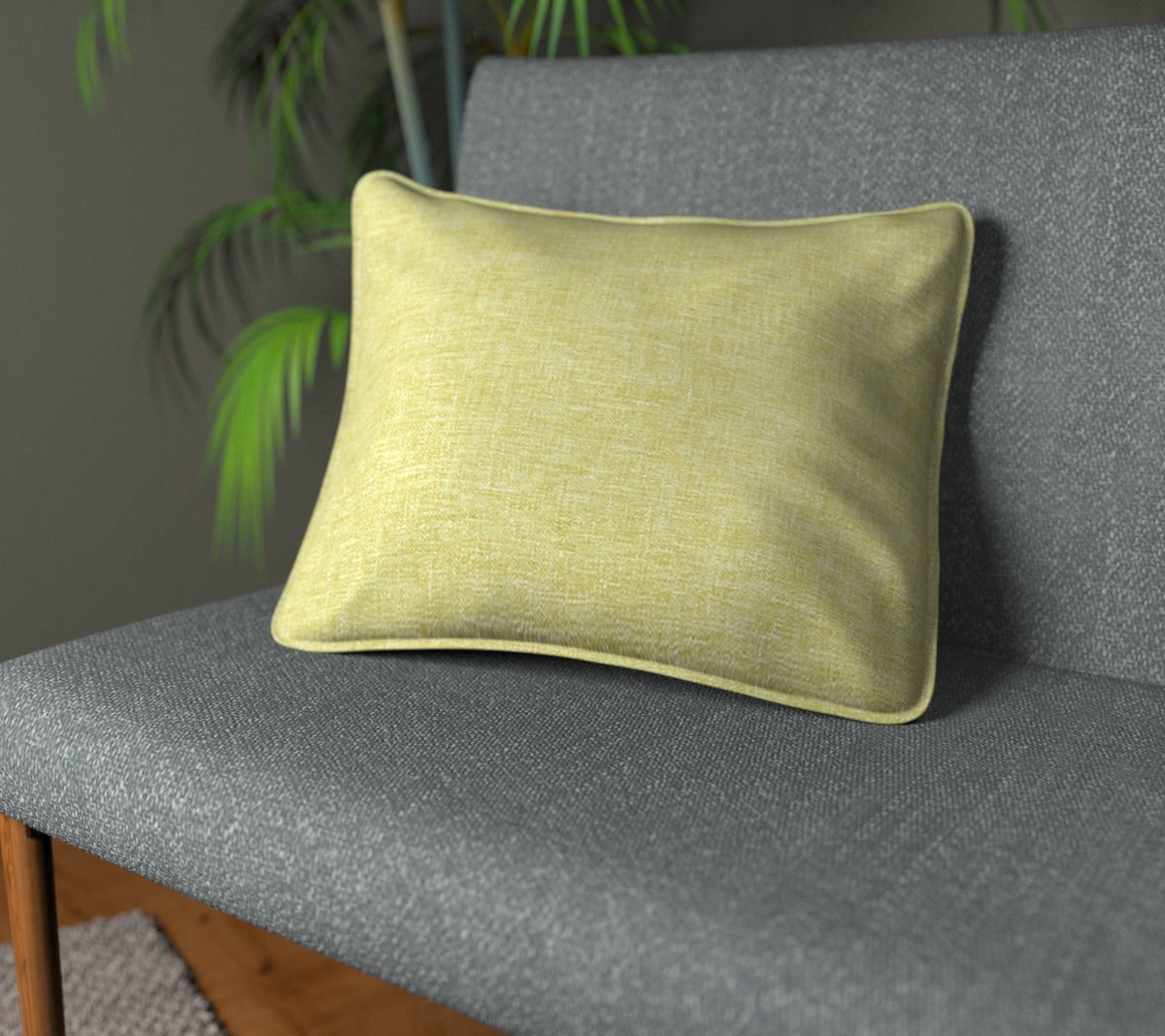 Kelso Citrus Piped Cushion