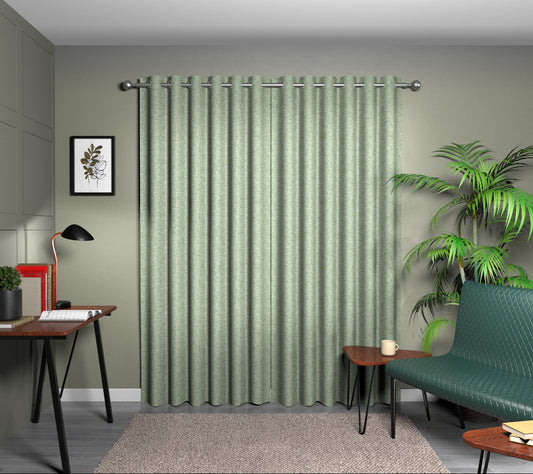 Kelso Forest Eyelet Curtain