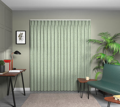 Kelso Forest Triple Pleat Curtain