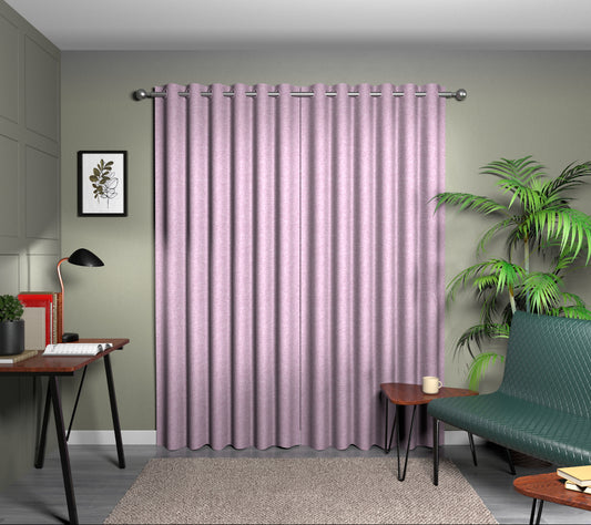 Kelso Grape Eyelet Curtain