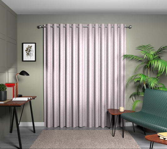 Kelso Heather Eyelet Curtain
