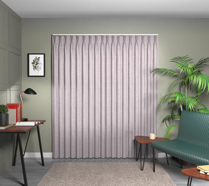 Kelso Lilac Triple Pleat Curtain
