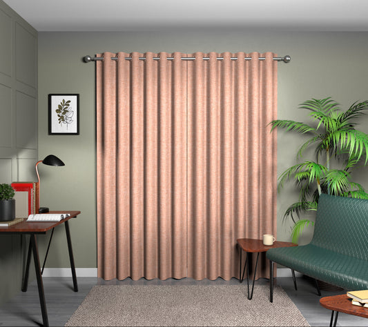 Kelso Pumpkin Eyelet Curtain