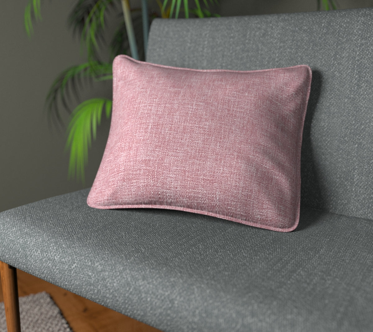 Kelso Rose Piped Cushion