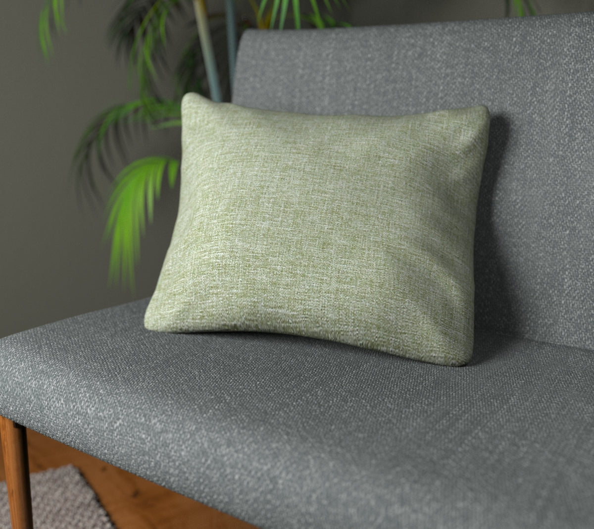 Kelso Sage Plain Cushion