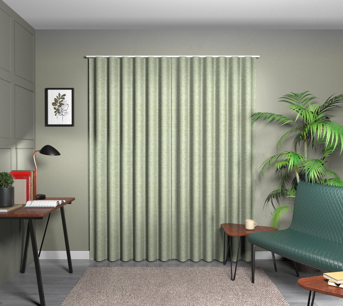 Kelso Sage Wave Curtain