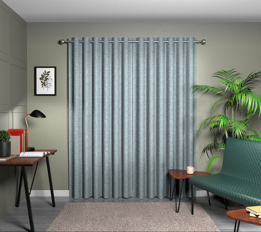 Kelso Seafoam Eyelet Curtain